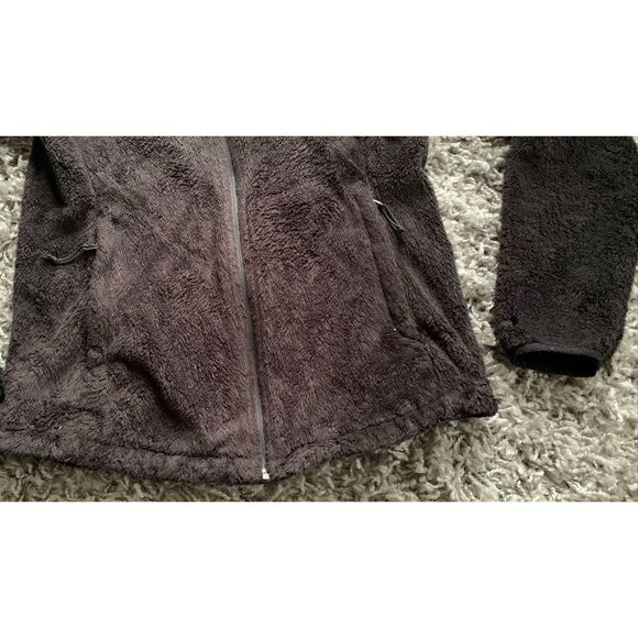 THE NORTH FACE OSO basic BLACK Fleece Jacket Coat women’s S - Picture 7 of 9